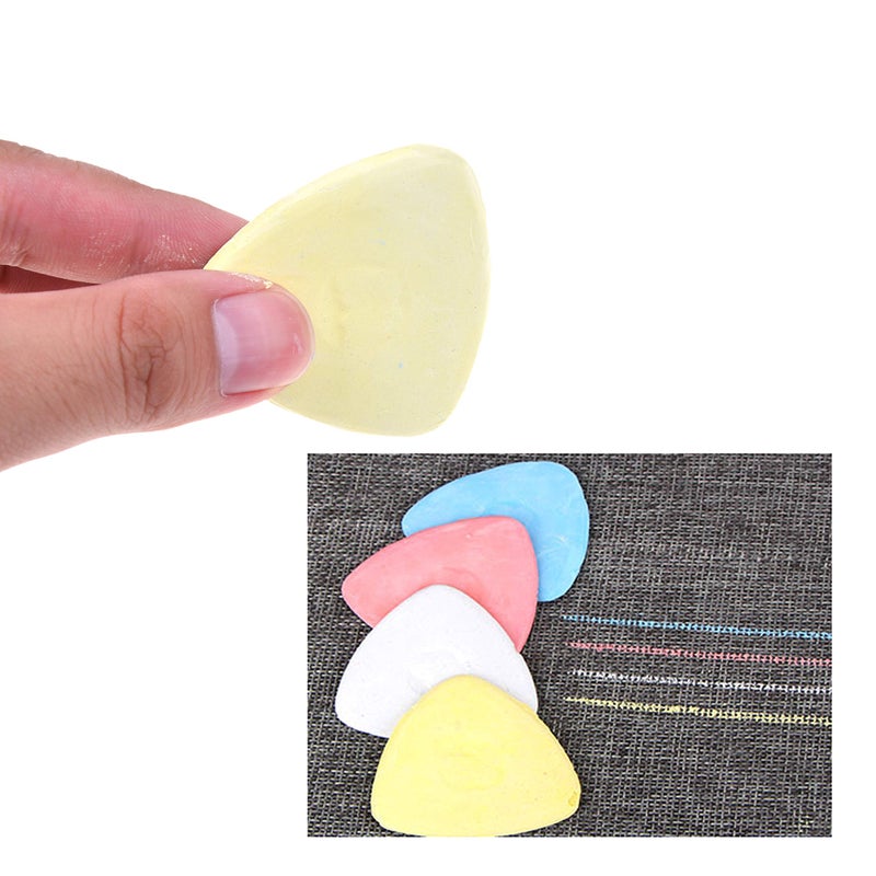 Kare Kind 30x Tailor's Chalk - Sewing Notions and Accessories - Triangular Fabric Markers for Crafting, Sewing, Quilting - Comes with A Plastic Storage Box - 4 Colors Available - Image 4